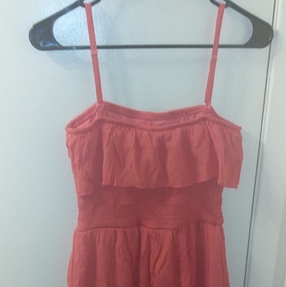 Orange/Red Dress